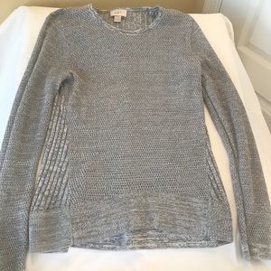 Loft Stitchy Shirttail Sweater -Size Large